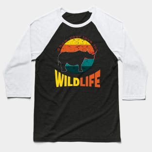 Show your love for wildlife Baseball T-Shirt